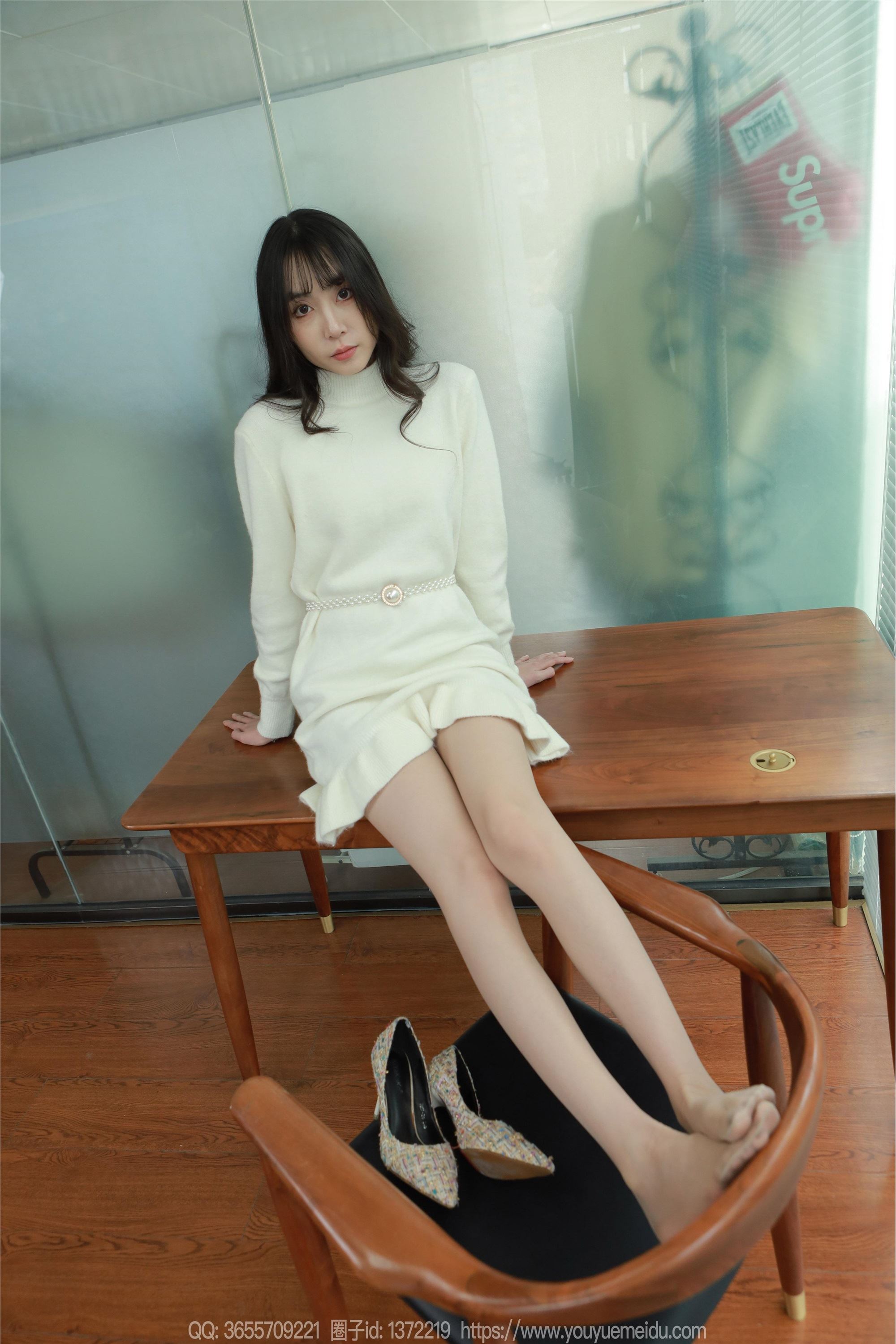 IESS异思趣向  2024.12.23 丝享家 1931 团团《白裙肉丝》